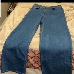 J. Crew Wide Leg Jeans